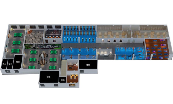 1200平方健身房配置方案-广西leyu.乐鱼体育健身器材有限公司 1200平方健身房配置方案-广西leyu.乐鱼体育健身器材有限公司